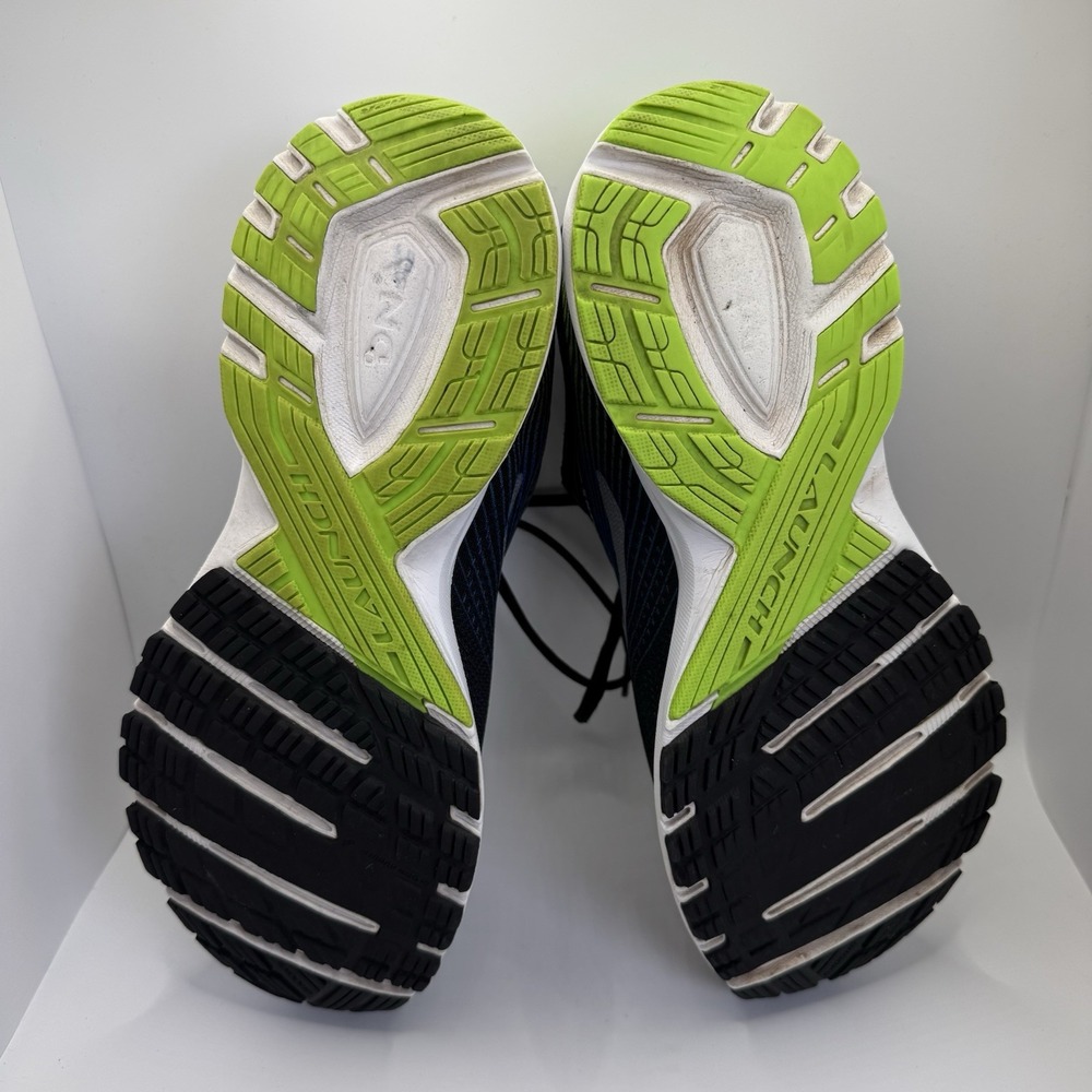 Brooks Launch 5 Men's Running Shoes 1102781D016 Black Blue Green Size‎ 9.5 - Picture 4 of 12